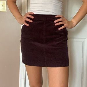 Deep Purple Skirt